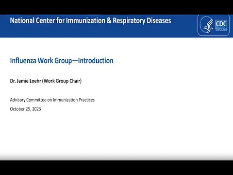 October 2023 ACIP Meeting - Influenza Vaccines & Vaccine Safety