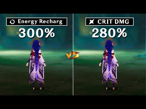 Raiden ER% Build vs CRIT Build !! Best Build for Raiden? (Genshin Impact)