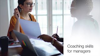 Coaching skills for managers