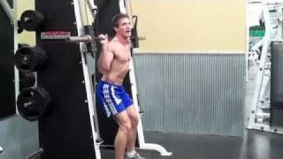 Smith Machine Squat: Guided Barbell Squat exercise video thumbnail