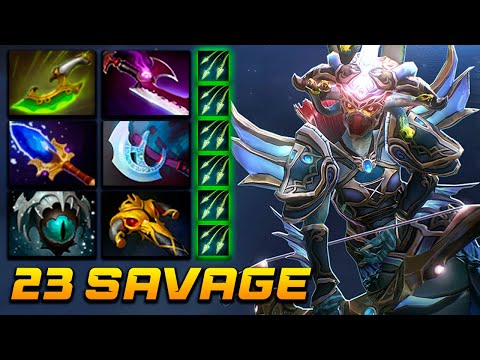 23savage Medusa Raid Boss - Dota 2 Pro Gameplay [Watch & Learn]