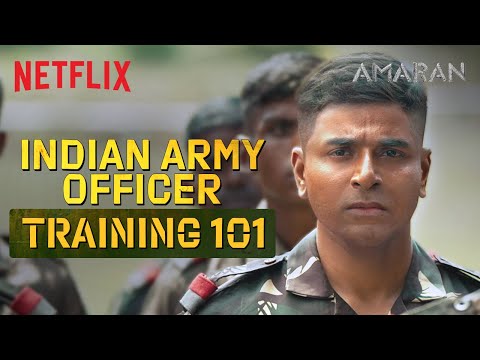 How to Train like an INDIAN ARMY OFFICER ft Major Mukund ❤️🫡 | Amaran | Netflix India
