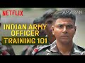 How To Train Like An INDIAN ARMY OFFICER Ft Major Mukund ️🫡 Amaran Netflix India
