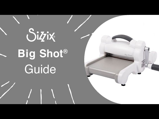 Sizzix Big Shot Plus Manual Die Cutting & Embossing Machine with Lace  Embossing Folder