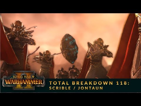 Total Breakdown 118 (WH2) - Beastmen vs Dark Elves - Warhammer 2 Mortal Empires Battle