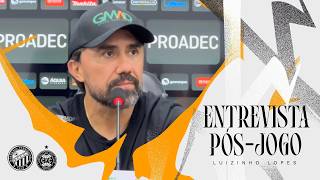 Entrevista pós-jogo | Operário Ferroviário 2x2 Coritiba - Luizinho