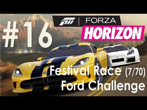 Forza Horizon - Walkthrough Part 16 - Festival Race (7/70) - Ford Challenge