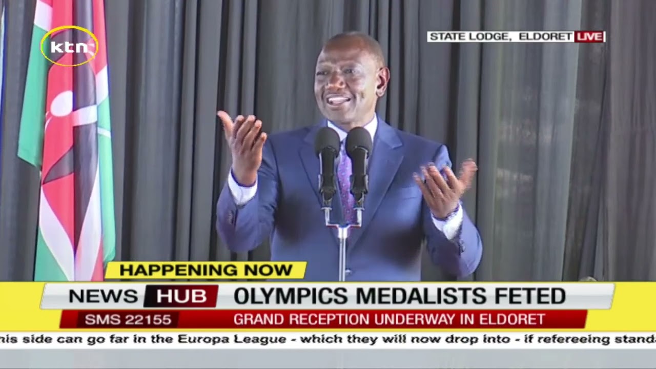 President Ruto celebrates Kipchoge, says even though he didn't finish the race, he remains a legend