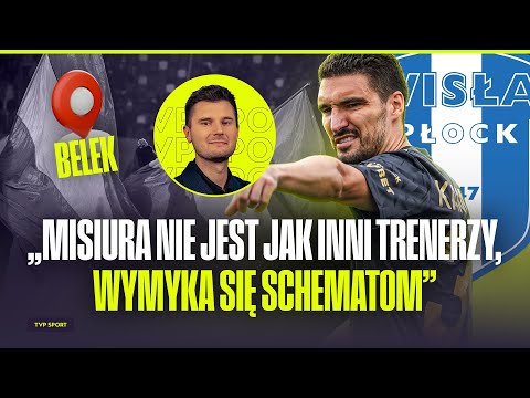 MARCIN KAMIŃSKI, OBROŃCA WISŁY PŁOCK: TRENER MISIURA WYMYKA SIĘ SCHEMATOM. JEST INNY. WYWIAD Z BELEK