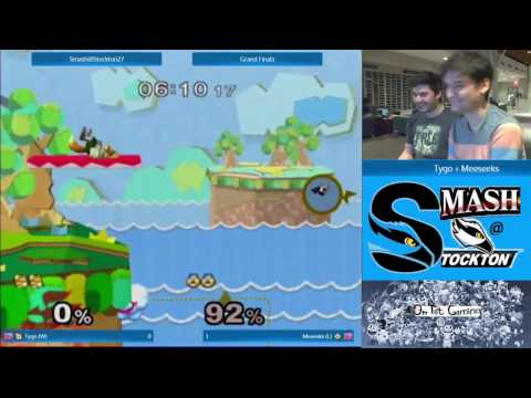 Smash@Stockton27 Grand Finals: Tygo (Fox/Falco) Vs. SJ Meeseeks (Sheik)