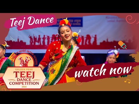 Golden Teej Dance 2080: Cosmic International School (Code 27) || Teej 2080