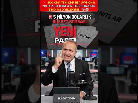 🎯 ESKİ CHP, YENİ CHP, HEP AYNI CHP: YOLSUZLUK BİTMİYOR, ÖZGÜR BAŞKAN ŞİMDİ NE DİYECEKSİN? 💎 ! 

📢 KOLTUK DEĞİŞTİ, PİSLİK DEĞİŞMEDİ: YENİ PARTİNİN RÜŞVET SKANDALI PATLADI! 📢  

🔥 5 MİLYON DOLARLIK RÜŞVET BOMBASI: DAHA DÜN KURULAN "YENİ PARTİ" HER YERDEN DÖKÜLÜYOR! 🎯  

🚀 Hani her gün dürüstlük abidesi kesilip millete ders verenler vardı ya? 💎  

🚀 CNN Türk manşetleri sarstı, gerçeğin maskesi bir kez daha yere çakıldı! ⭐  

🔥 Yeni Parti Vekili Mustafa Erdem hakkında tam 5 MİLYON DOLARLIK rüşvet soruşturması başlatıldı! 💎  

🎯 DAHA KAÇ GÜNLÜK PARTİ BU LAAN? ✨ ! 

⭐ Ortalıkta gezinip "temiz siyaset" masalları anlatanlar, ilk günden yolsuzluğa battı! ⭐  

🚀 Hırsızlık, rüşvet, skandal. 🔥 .. 📢 HER YERDEN PİSLİK DÖKÜLÜYOR, SESİNİZ NEDEN KISILDI? 📢 ! 

📢 Dün masumiyet rolleri kesenler, bugün 5 MİLYON DOLARLIK dosyalarla baş başa! 🎯  

💎 HANİ NEREDE O DÜRÜSTLÜK MASKENİZ, HANİ NEREDE O BÜYÜK LAFLARINIZ? 📢 ! 

🚀 Yalancının mumu yatsıya kadar, bu düzenin maskesi de ilk rüşvetle söner! 🚀  

📢 Devletin kasasını, milletin güvenini kim kendi ikbaline alet ederse KARŞISINDA BİZİ BULUR! ⭐  

💎 Yanlış kimden gelirse gelsin "Hırsız Hırsızdır" diyebilen bağımsız duruşumuzu desteklemek için bu yazıyı hemen PAYLAŞIN! 🔥  

💎 Yorumlara fikirlerinizi yazın, GERÇEK MEDYA'yı takip etmeyi unutmayın! 📢  

🔥 Yazan: BÜLENT TAŞGIN 

🎯 Gerçek Medya - Mahallenin Sesi, Gerçeğin Kendisi! 🎯  

✨ #YeniParti #MustafaErdem #Rüşvet #Yolsuzluk #Siyaset #CNNTürk #GerçekMedya #İroni #Gündem #SonDakika #Viral 