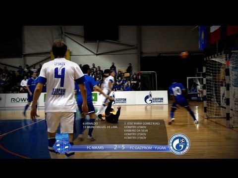 FC NIKARS 2:5 FC GAZPROM - YUGRA, (Highlights), Eremenko Cup 2013, Riga