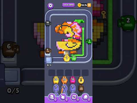 Pixel Flow Level 2898 Walkthrough
