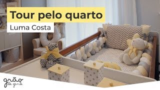 TOUR PELO QUARTO DE BEBÊ TRANÇA CHEVRON AMARELO | GRÃO DE GENTE
