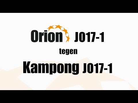 Orion JO17-1 vs  Kampong JO17-1 (31 jan 2026)