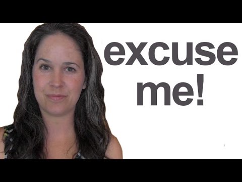 英語でのexcuse meの言い方・使い方 (How to Say and Use EXCUSE ME in English)