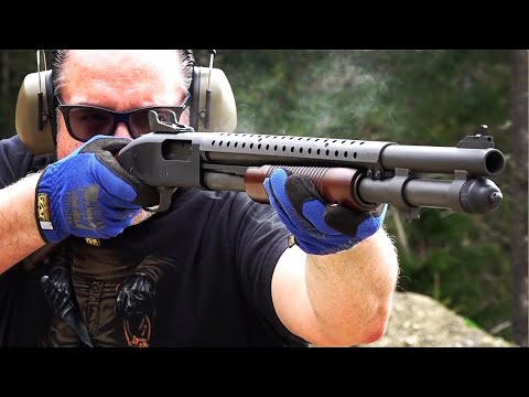 Mossberg 590A1 Retrograde 12 gauge shotgun review
