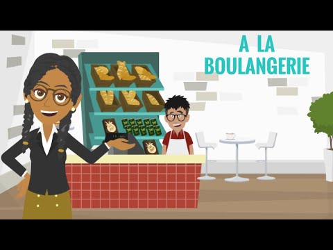 Conversa em francês na padaria - A la boulangerie