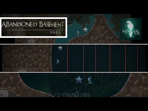 【MINIMAL ESCAPE】STAGE 4 ABANDONED BASEMENT ALL STARS LOCATIONS