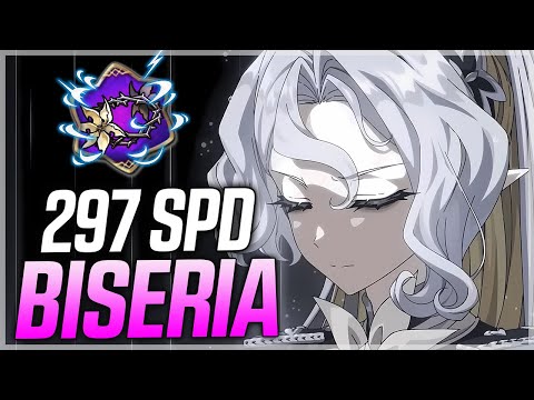 BISERIA with NEW EE (SHE HAS 297 SPD NOW!!) - Epic Seven