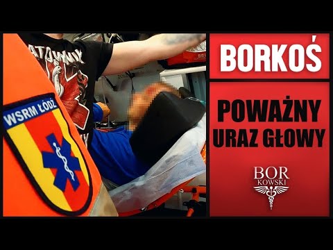 Motoambulans - TO BYŁ NAPRAWDĘ POWAŻNY URAZ GŁOWY