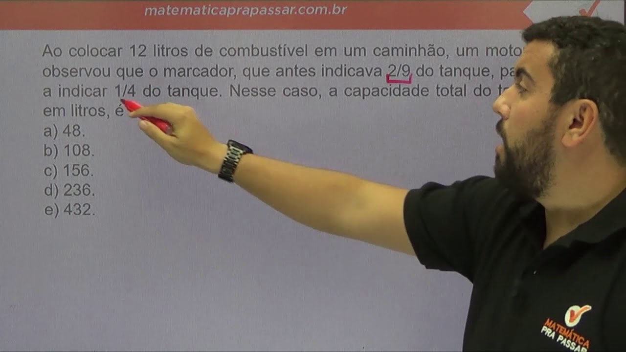 Matemática para a PM-SP - Simulado com 12 questões - Banca VUNESP
