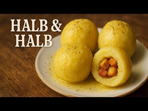 Thüringer Klöße halb & halb | Klöße aus rohen und gekochten Kartoffeln