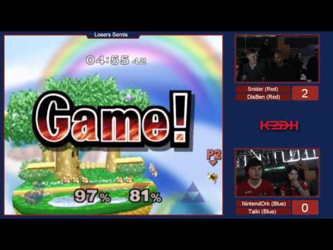 Digitality X - DisBen & Snider vs NintendOrk & Taiki -  Doubles LS - Melee