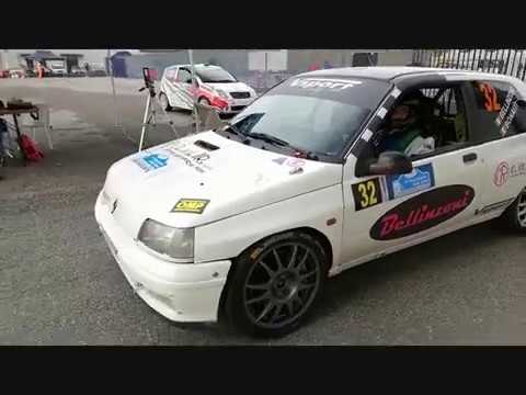 Solo le  Renault Clio gr A7 11° Franciacorta rally show 2018
