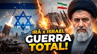 IRÃ vs ISRAEL: O Novo Líder Quer GUERRA TOTAL