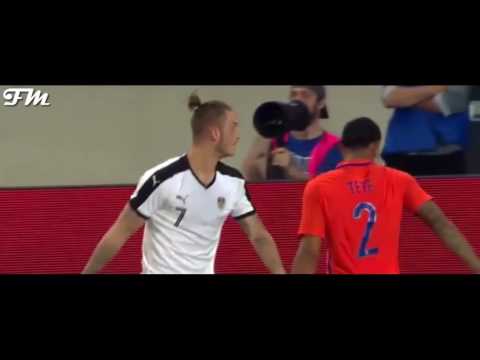 Marko Arnautovic spits at Kenny Tete 4/6/2016