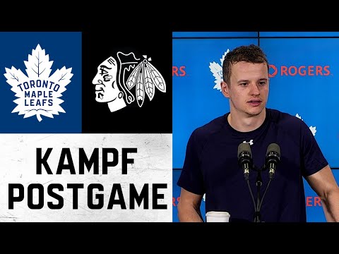 David Kampf Post Game | Chicago Blackhawks @ Toronto Maple Leafs - December 11, 2021