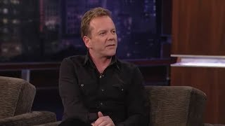 Kiefer Sutherland talks River Phoenix on Jimmy Kimmel