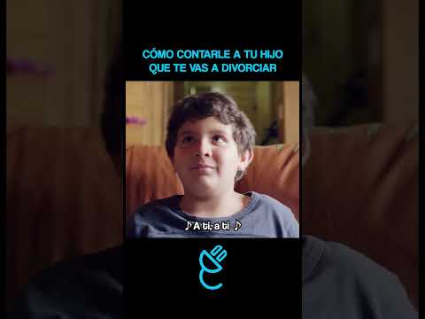 Cómo decirle a tu hijo que te vas a divorciar