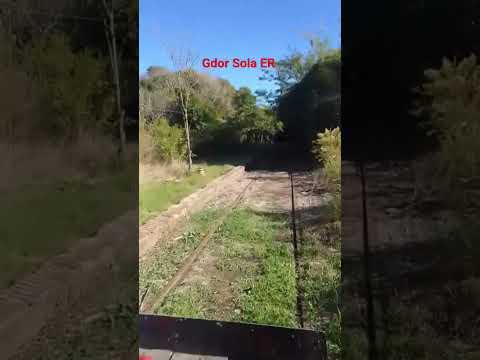 VIAJES TURÍSTICOS EN ZORRITA en Gdor Sola, Dpto Rosario del Tala ER #ferrocarrilurquiza