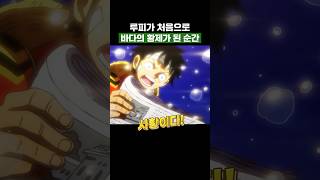 원피스) 루피가 처음으로 바다의 황제가 된 순간 #원피스