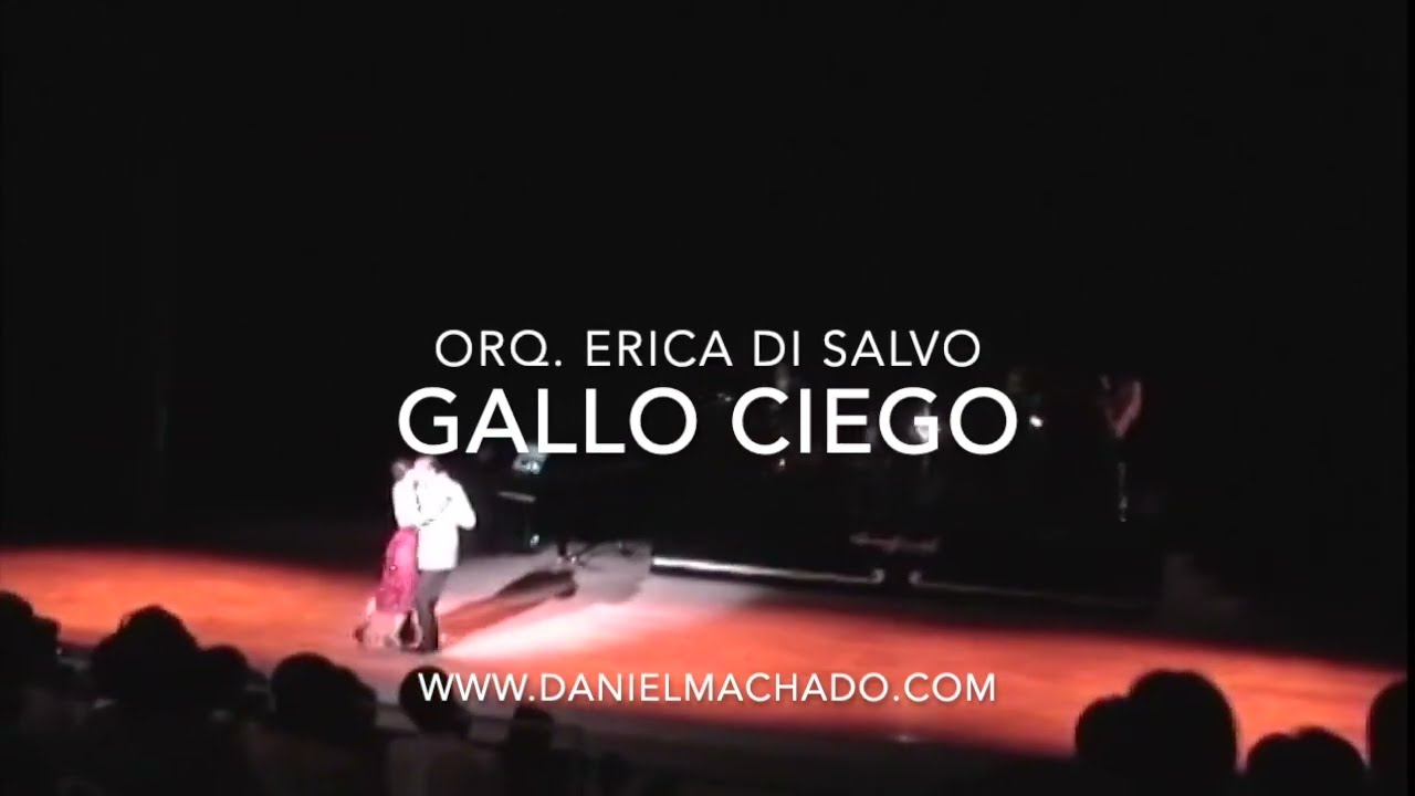 Video thumbnail for Tango GALLO CIEGO por Orq Erica Di Salvo baila Carlos Copelo en Japon 2005