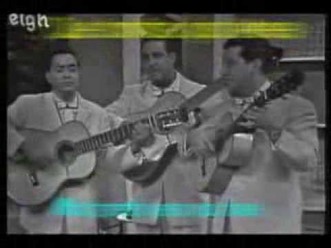 MALAGUENA  -TRIO LOS PANCHOS w lyrics & translation