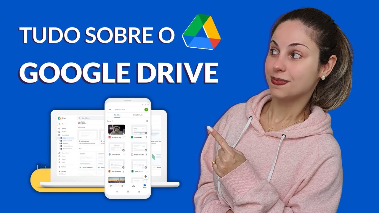 TUDO sobre o GOOGLE DRIVE - Como fazer upload, compartilhar, editar arquivos e mais