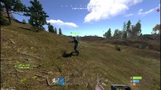 RUST raiders where scared