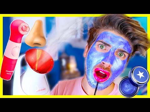 TRYING MORE GIRL PRODUCTS! PORE VACUUM & METALLIC MASK
