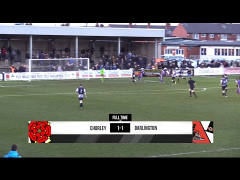 Chorley 1-1 Darlington - Vanarama National League North - 2016/17