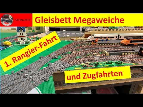 Dietmar´s Brick-World (128) Gleisbett für die Megaweiche