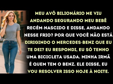 meu avô me viu andando segurando meu bebê recém-nascido e disse "eu te dei um carro, certo?"