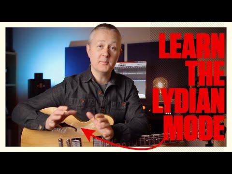 The Lydian mode was popularized by Joe Satriani and Steve Vai – how to play the otherworldly scale