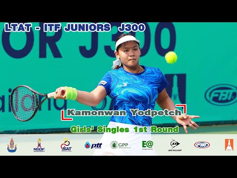 LTAT - ITF JUNIORS  J300 Girls' Singles1st Round -  Kamonwan Yodpetch vs Sein Myoung