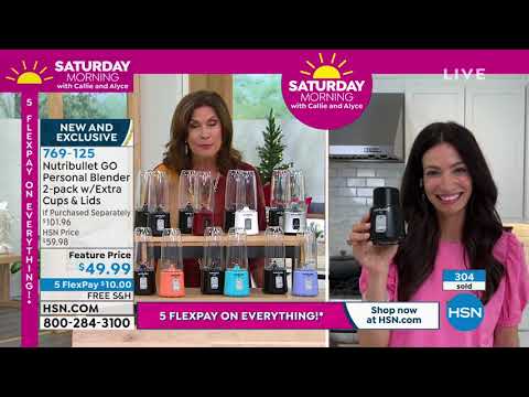 HSN | Saturday Morning with Callie & Alyce - Gift Edition 10.23.2021 - 01 PM