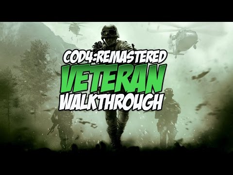 Call of Duty 4: Modern Warfare Remastered Veteran Walkthrough | 5: Hunted