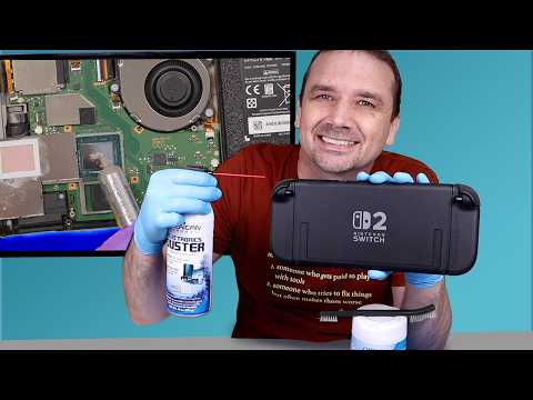How To Properly Clean Your Nintendo Switch 2 - 3 Stages